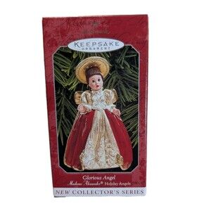 HALLMARK VINTAGE ORNAMENTS - Madame Alexander Glorious Angel Series First